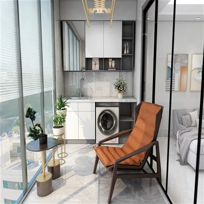 Balkon uchun ochiq saqlash shkafi